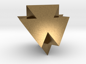 A Peculiar Polyhedron in Natural Bronze