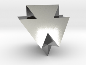 A Peculiar Polyhedron in Polished Silver