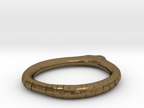 Minimalist Bracelet 5 in Natural Bronze
