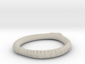 Minimalist Bracelet 5 in Natural Sandstone