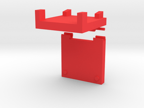 G2P-005b - Chromehead TechSpec Meter in Red Processed Versatile Plastic