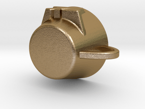7XL Mug in Polished Gold Steel