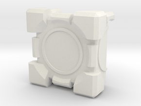 Companion Cube 2-parts 100x100 in White Natural Versatile Plastic