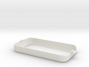 iPhone 4 bike mount (cover) in White Natural Versatile Plastic