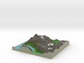 Terrafab generated model Tue Jan 28 2014 22:29:00  in Full Color Sandstone