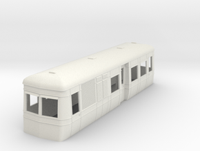 Sn2  Short bogie Diesel-electric railcar in White Natural Versatile Plastic