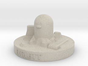 Diglett in Natural Sandstone