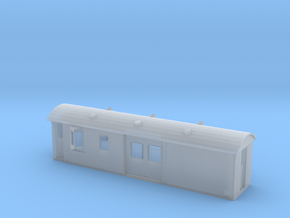 30ft Guards Van, New Zealand, (N Scale, 1:160) in Smooth Fine Detail Plastic