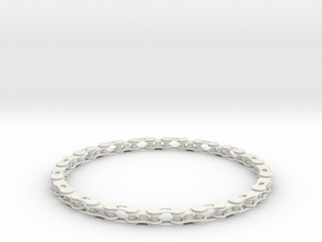 bike chain necklace in White Natural Versatile Plastic