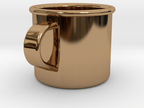 1/6 Scale WWII British Drinking Cup (1) in Polished Brass