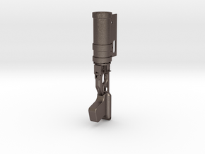Grenade Launcher in Polished Bronzed Silver Steel