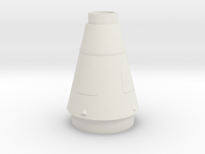 Juno II Rocket Mid Stage 1:48 in White Natural Versatile Plastic