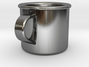 1/6 Scale WWII British Drinking Cup (1) in Polished Silver