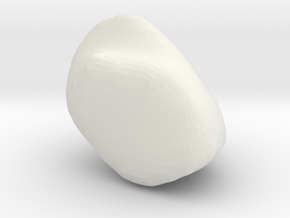 Pisiform in White Natural Versatile Plastic