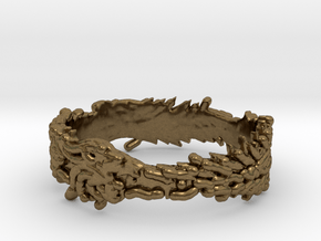 OuroBoros Ring Size 11.25 in Natural Bronze