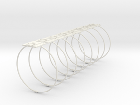 Hydrogen Napkin Ring in White Natural Versatile Plastic