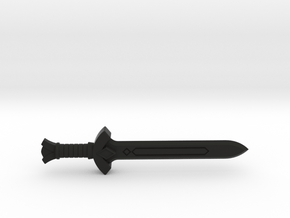 Goddess Sword in Black Natural Versatile Plastic