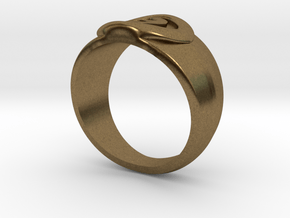 4 Elements - Fire Ring in Natural Bronze
