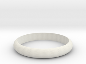 Wedding Ring Sándor Kabai4 in White Natural Versatile Plastic