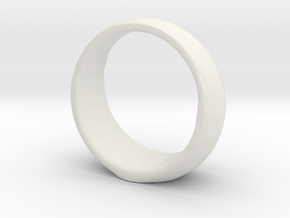 Animated GL ring in White Natural Versatile Plastic
