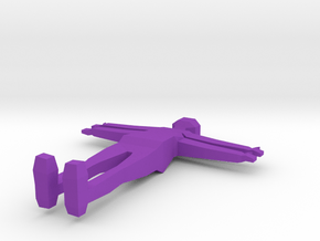 Game Guy base model in Purple Processed Versatile Plastic