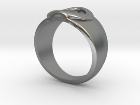 4 Elements - Earth Ring in Natural Silver