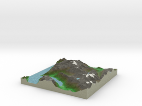 Terrafab generated model Tue Feb 04 2014 21:19:51  in Full Color Sandstone