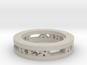 Ring in Natural Sandstone