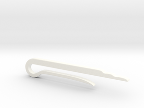 tie bar wave in White Processed Versatile Plastic