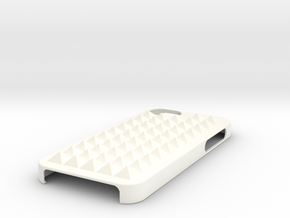 Case With Pyramids-all in White Processed Versatile Plastic
