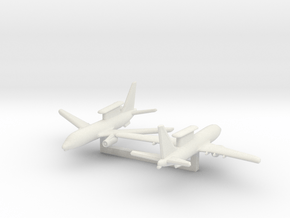 1/700 Boeing 737 AEW&C (E-7A Wedgetail) in White Natural Versatile Plastic