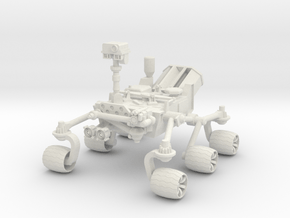 Mars  Rover Big in White Natural Versatile Plastic