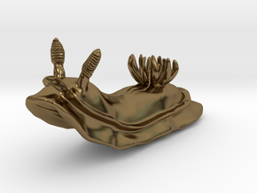 Lani the Nudibranch in Polished Bronze