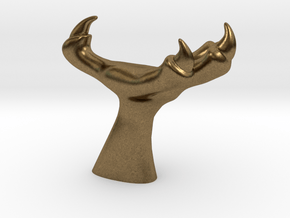 Talon Wall Hanger (Free 3D File) in Natural Bronze