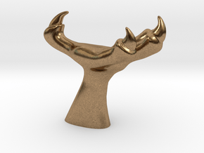 Talon Wall Hanger (Free 3D File) in Natural Brass