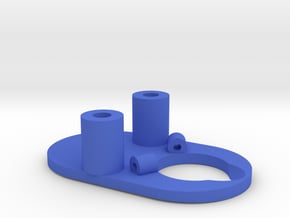 Fuel Vent Backplate Ultraflash in Blue Processed Versatile Plastic