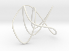 knot 4 1 100mm in White Natural Versatile Plastic