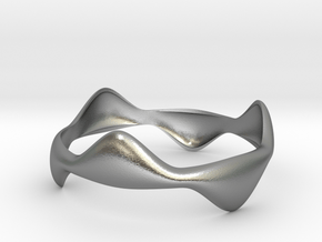Tripod Bracelet in Natural Silver
