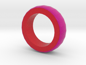 Pink And Red Bracelet 2 in Full Color Sandstone
