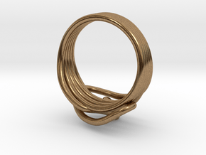 HeliX Love & Life Ring - Ring in Natural Brass