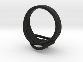 HeliX Love & Life Ring - Ring in Black Natural Versatile Plastic