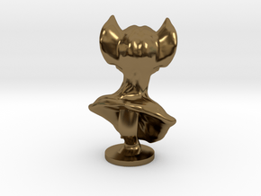 Batcreature Posed  in Polished Bronze