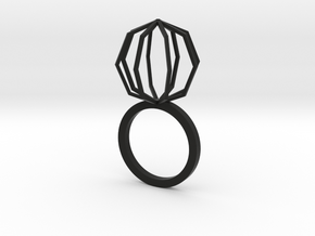 Ngon Ring size 9 in Black Natural Versatile Plastic