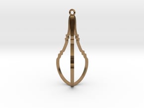 Motive - Earing -sh5a3 in Natural Brass