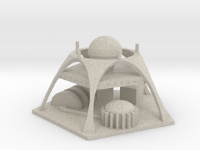 Martian Power Plant in Natural Sandstone