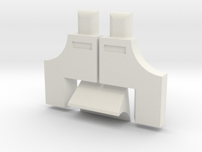 R2 Ankle Greeble Kit HOLLOW in White Natural Versatile Plastic