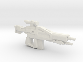 GCR-18 Rifle in White Natural Versatile Plastic