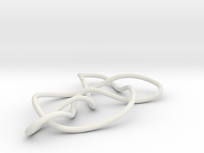 knot 7-5 100mm in White Natural Versatile Plastic