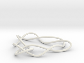 knot 8-2 100mm in White Natural Versatile Plastic