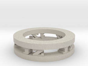 Ring in Natural Sandstone